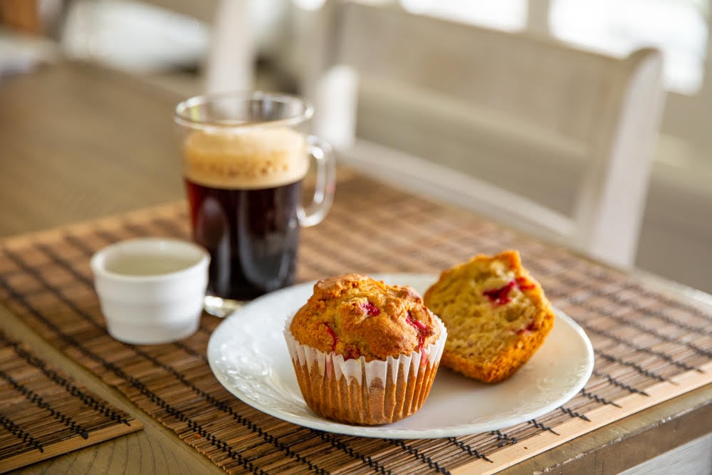 cranberry muffins